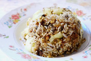 山蘭粽子飯