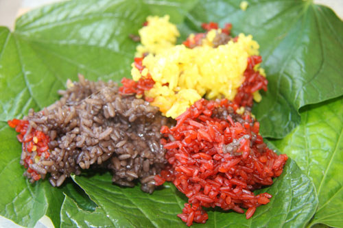 苗家三色飯