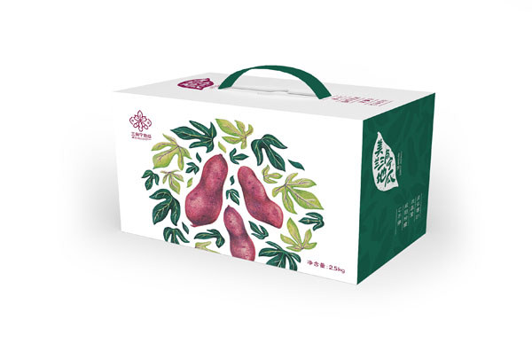美蘭三角寧地瓜包裝產(chǎn)品效果圖