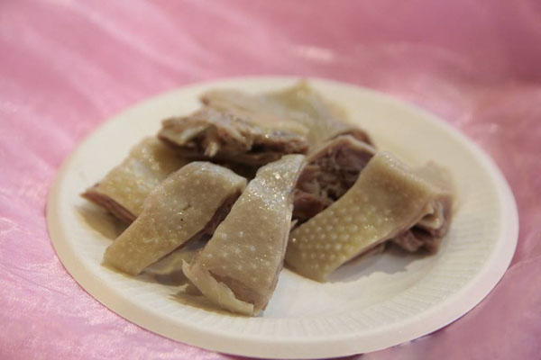 白切定安鵝